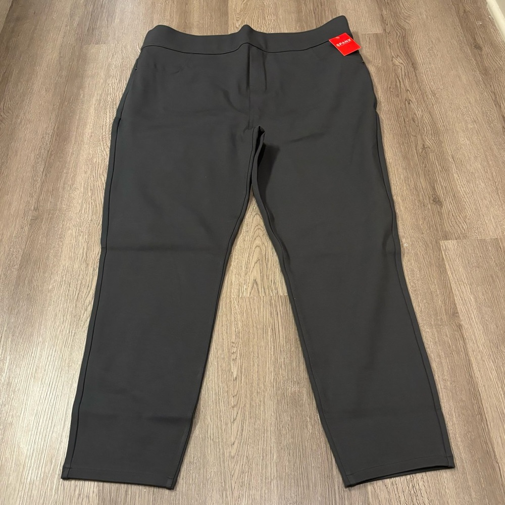 NWT Spanx Ankle Pointe Leggings Pepper Gray Women’s Plus‎ Size 3X